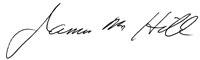 James M. Hill sig